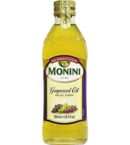 Масло виноградных косточек Monini Grapeseed Oil 0,5 л