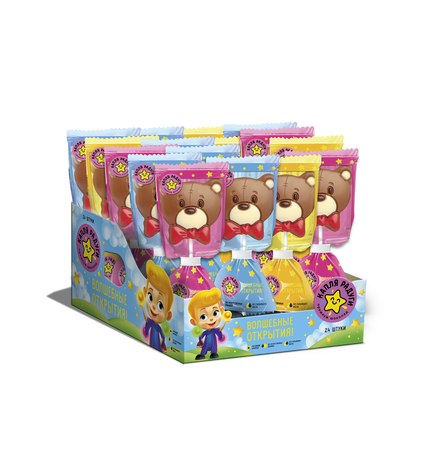 Шоколад фигурный Капля Радуги молочный 24 г купить