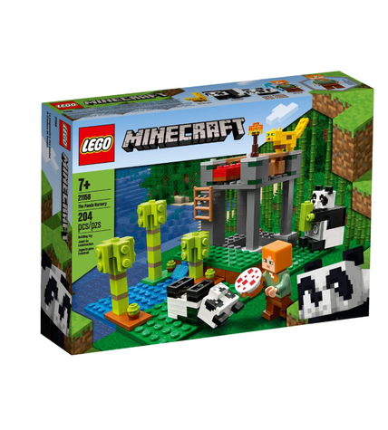 Конструктор Lego Minecraft 21158 Питомник панд
