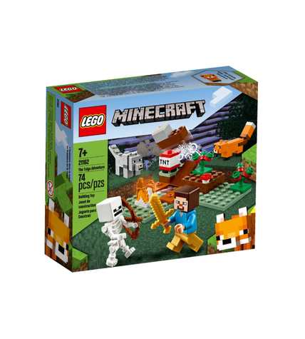 Конструктор Lego Minecraft 21162 Приключения в тайге