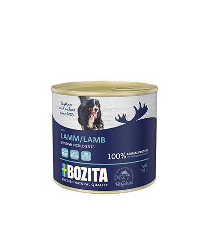 Консервы Bozita для собак паштет с ягненком 625 г