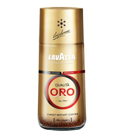Кофе растворимый Lavazza Qualita ORO 100% Арабика натуральный сублимированный 95 г