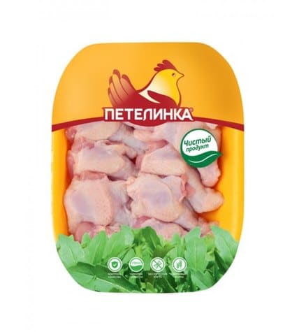 Крыло плечевая часть куриное Петелинка охлажденное ~1 кг