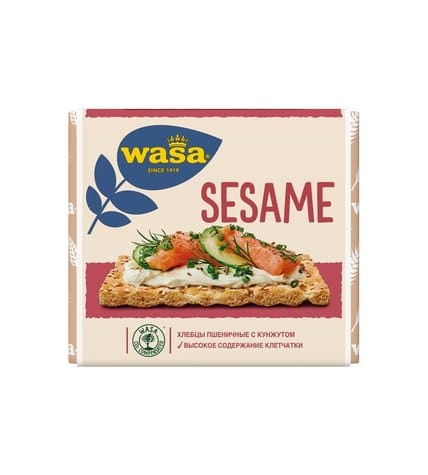 Хлебцы пшеничные Wasa Sesame с кунжутом 200 г