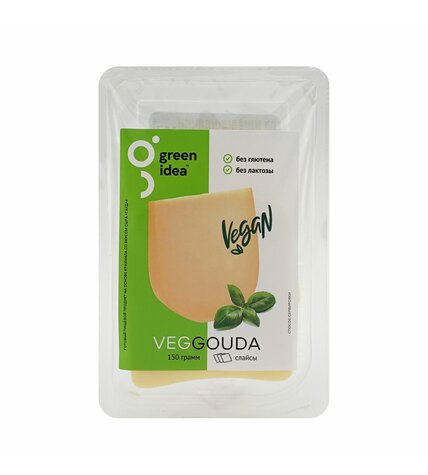 Сырный продукт Green Idea Vegan Гауда 150 г