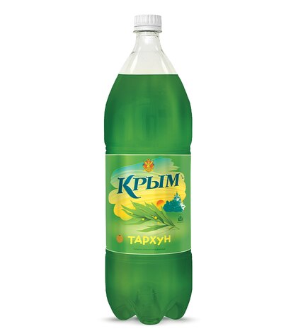 Напиток безалкогольный Крым «Тархун» сильногазированный ГОСТ ПЭТ 6 шт × 2 л