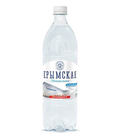 Минеральная вода «Крымская» негазированная ПЭТ 12 шт × 1 л