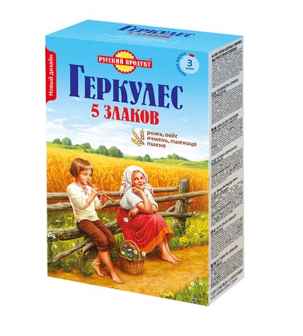 Геркулес Русский Продукт 5 злаков 400 г