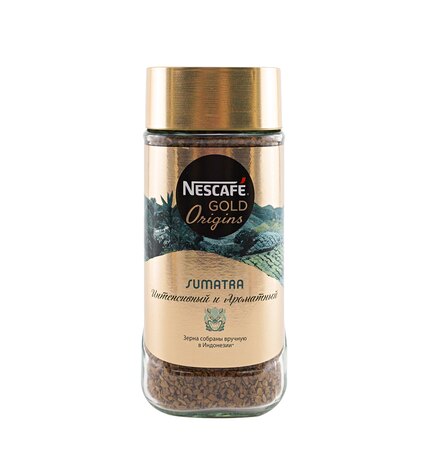 Кофе Nescafe Gold Origins Sumatra растворимый 170 г