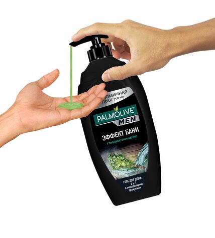 Гель для душа Palmolive Men Эффект Бани Глубокое очищение женский 750 мл купить