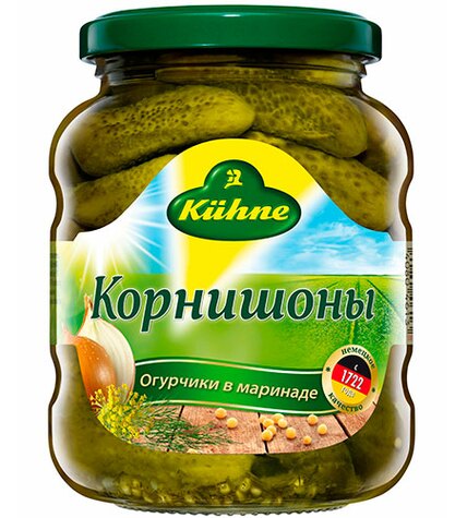 Корнишоны Kühne в маринаде