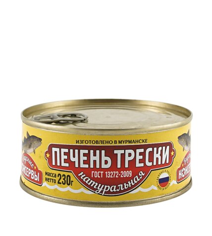 Печень трески Вкусные Консервы