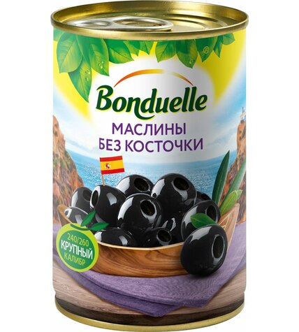 Маслины Bonduelle без косточки