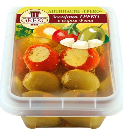 Ассорти Greco с сыром Фета в масле