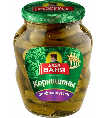 Корнишоны Дядя Ваня консервированные по-французски