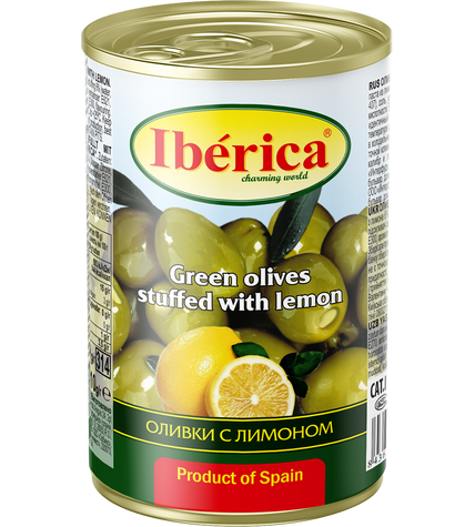 Оливки Iberika с лимоном