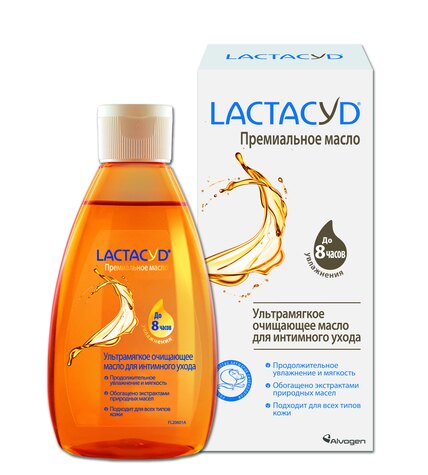 Масло Lactacyd Премиальное очищающее 200 мл купить