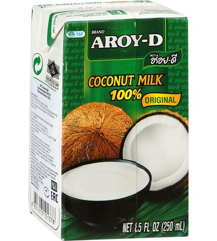 Молоко кокосовое Aroy - D 60% 18,5% 250 мл
