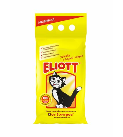 Наполнитель для кошачьего туалета Eliott 5 л