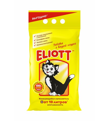 Наполнитель для кошачьего туалета Eliott 10 л