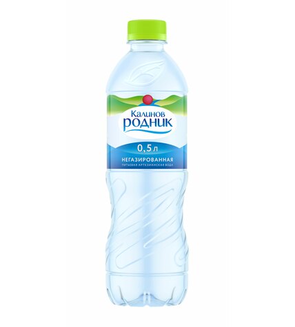 Вода питьевая артезианская Калинов Родник негазированная 0,5 л