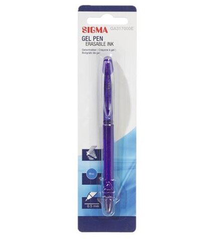 Ручка Sigma Гелевая стираемая в ассортименте