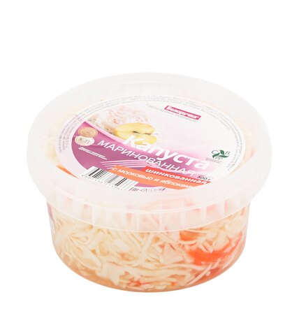 Капуста маринованная с морковью и яблоком