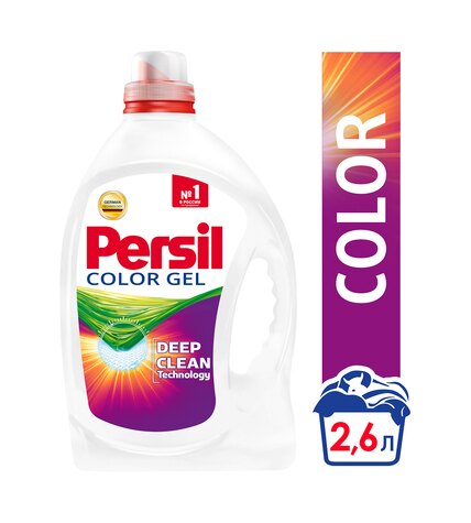 Жидкое средство для стирки Persil Color для цветных вещей 2,6 л