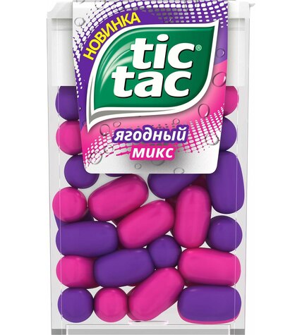 Драже Tic Tac ягодный микс со вкусом малина и голубики 16 г