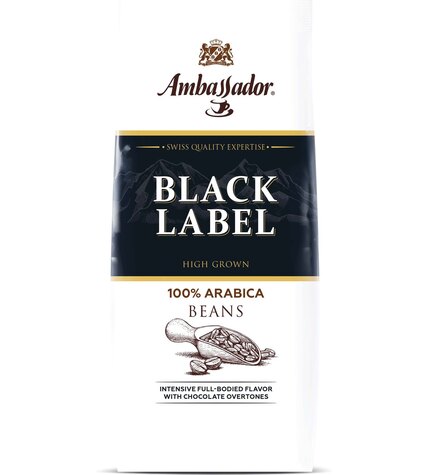 Кофе Ambassador Black Label в зернах 200 г