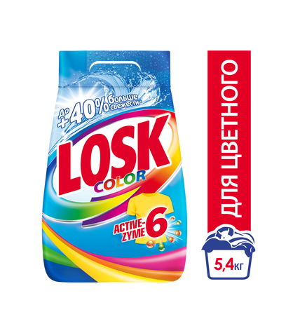 Стиральный порошок Losk Color автомат 5,4 кг