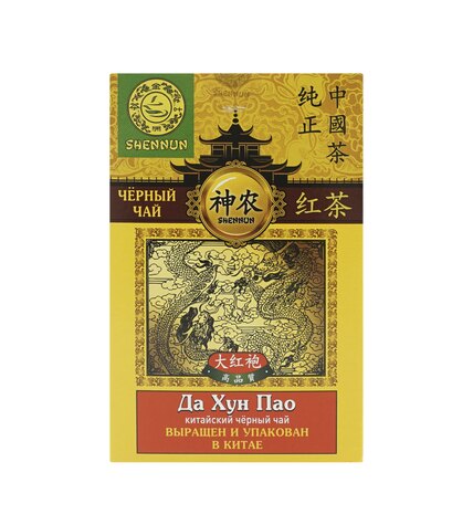 Чай черный Shennun Да Хун Пао листовой 50 г