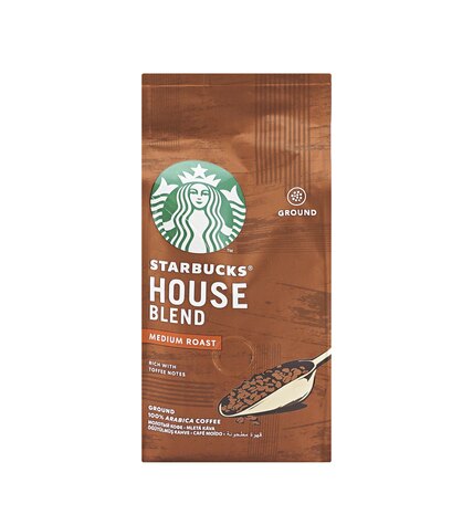 Кофе Starbucks House blend Medium молотый 200 г