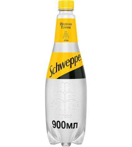 Газированный напиток Schweppes Индиан Тоник 0,9 л