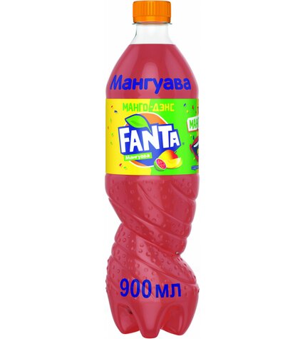 Газированный напиток Fanta мангуава 0,9 л