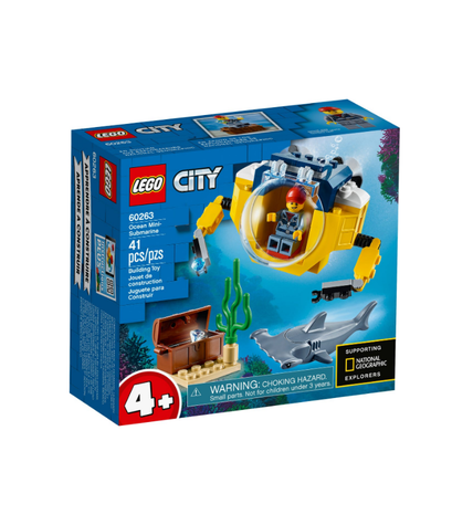 Конструктор Lego City 60263 Океан мини-подводная лодка 41 деталь