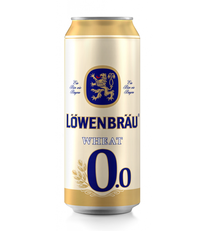 Пиво безалкогольное Lowenbrau Wheat пшеничное 450 мл