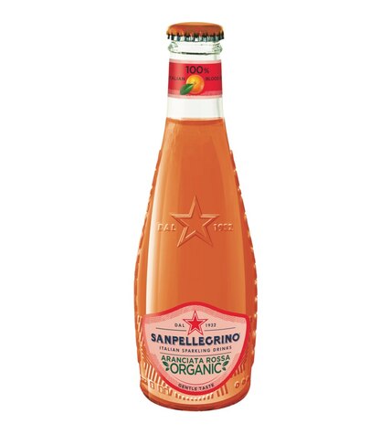 Газированный напиток San Pellegrino сокосодержащий апельсин 0,2 л