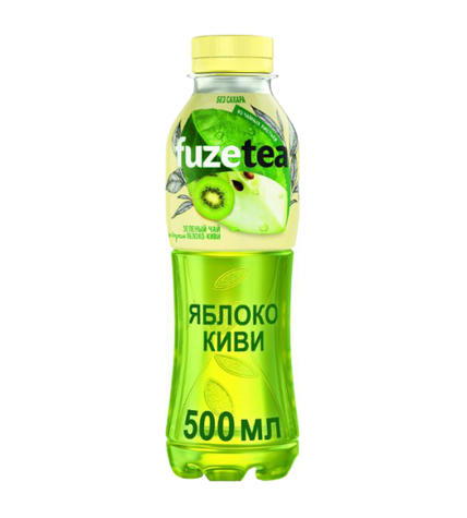 Холодный чай Fuzetea зеленый Яблоко-Киви 0,5 л