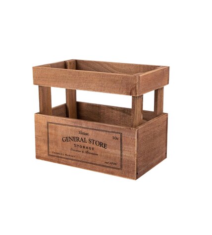 Коробка для хранения Alandeko General Store S деревянная