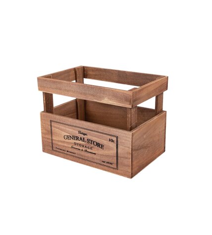 Коробка для хранения Alandeko General Store M деревянная