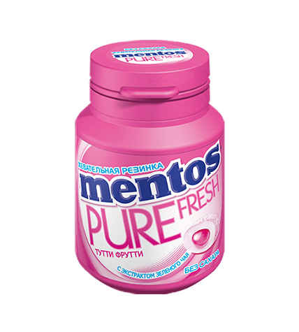 Жевательная резинка Mentos Pure Fresh Тутти фрутти 100 г