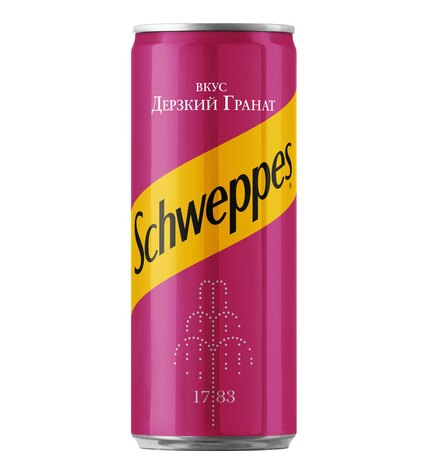 Газированный напиток Schweppes Pomegranate 0,33 л