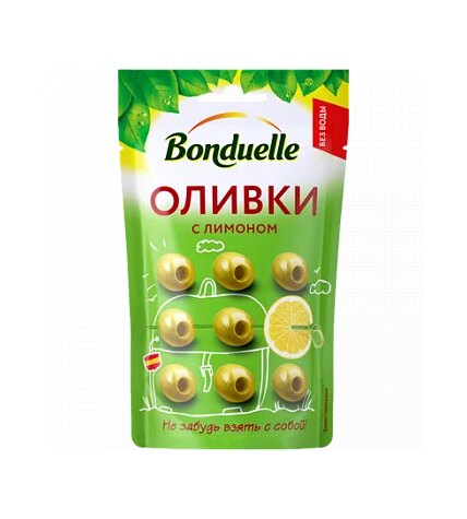 Оливки Bonduelle с лимоном 215 мл