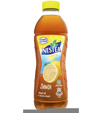 Холодный чай Nestea Лимон черный 0,5 л