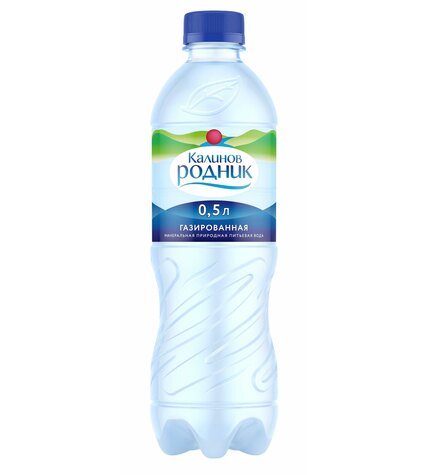 Вода минеральная Калинов Родник газированная 0,5 л