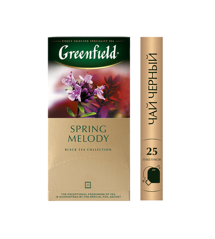 Чай черный Greenfield Spring Melody в пакетиках 1,5 г 25 шт