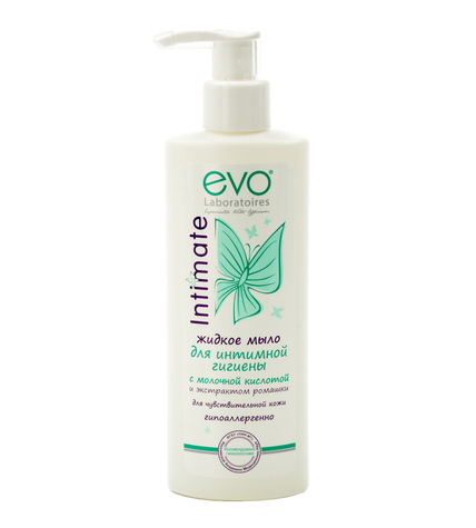 Мыло Evo Intimate жидкое для интимной гигиены для чувствительной кожи 200 мл
