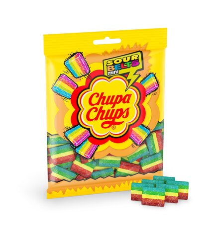 Жевательный мармелад Chupa Chups пластиночки мини 150 г