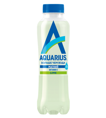 Вода питьевая Aquarius Магний-лайм негазированная 0,4 л